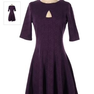 Eggplant purple party dress